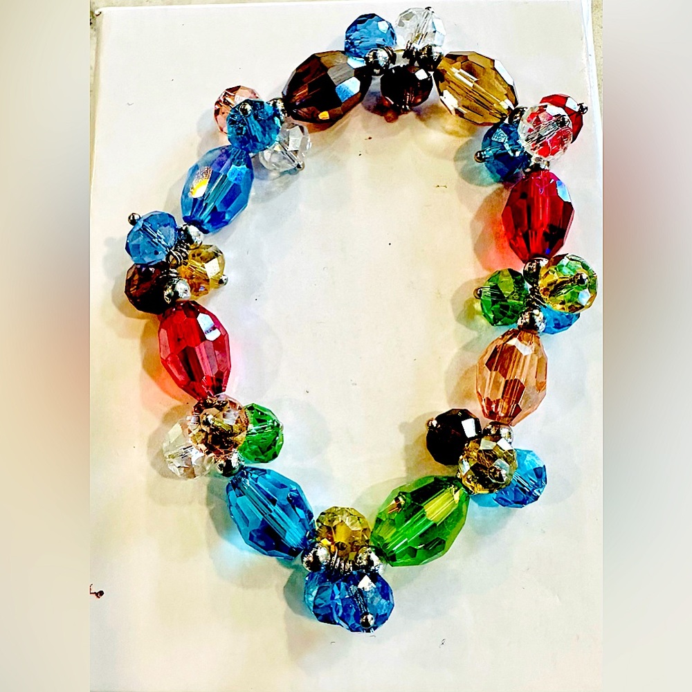 Glass Bracelets - Multicolored